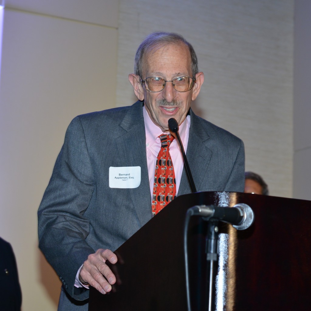 Spirit of Justice Award Bernard Appleman, Esq.