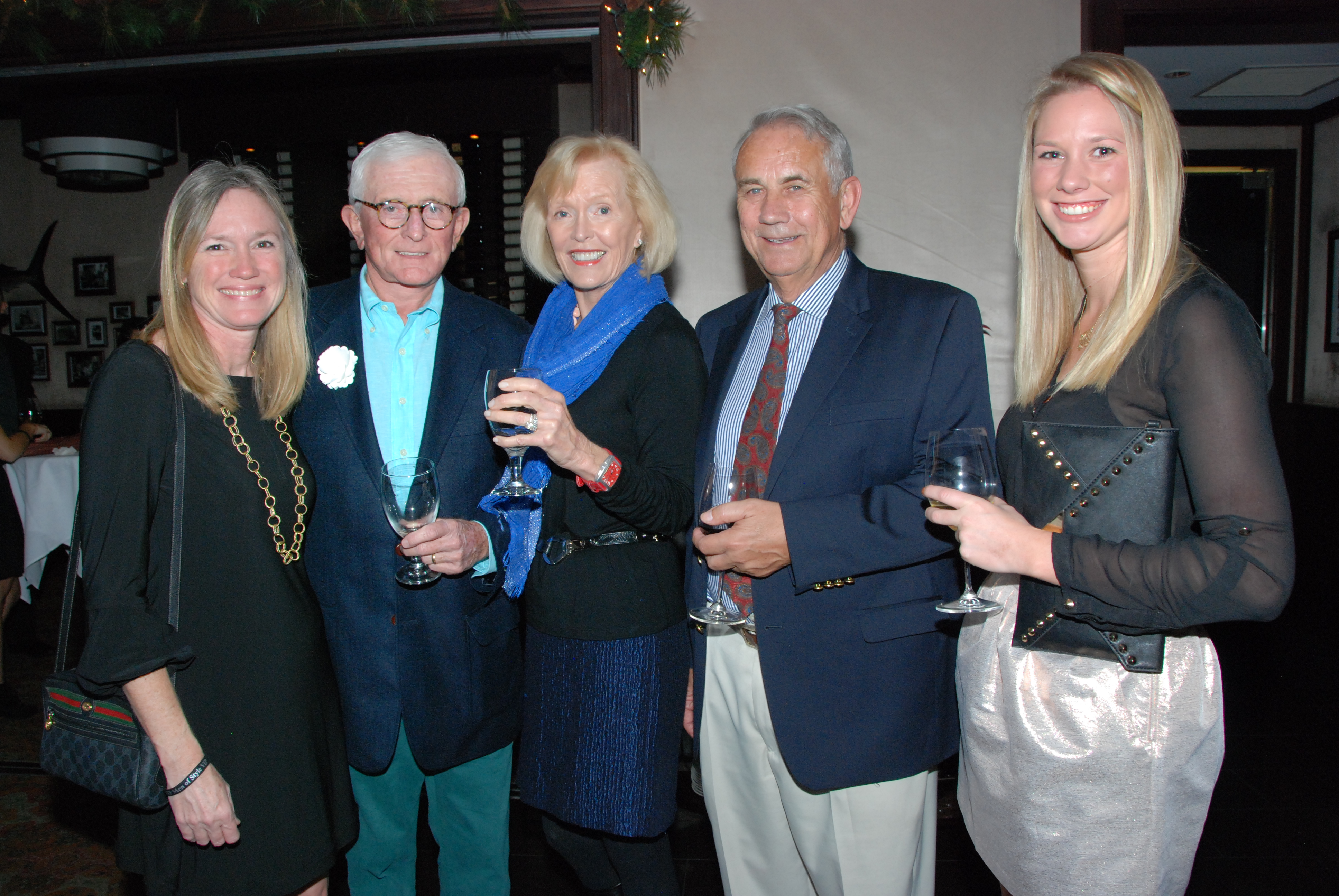 Stacey Parkinson, Dick & Sally Oloughlin, Michael Asser & Lindsay Parkinson