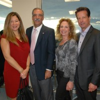Caroline Pinsker, Perry Giordanelli, Donna and Steve Kaiser