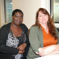 Clarissa Holmes and Julie Klinkefus