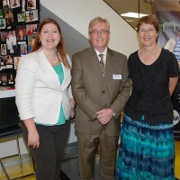 Maggie Gunther, Edward Gray and Nancy Leffel