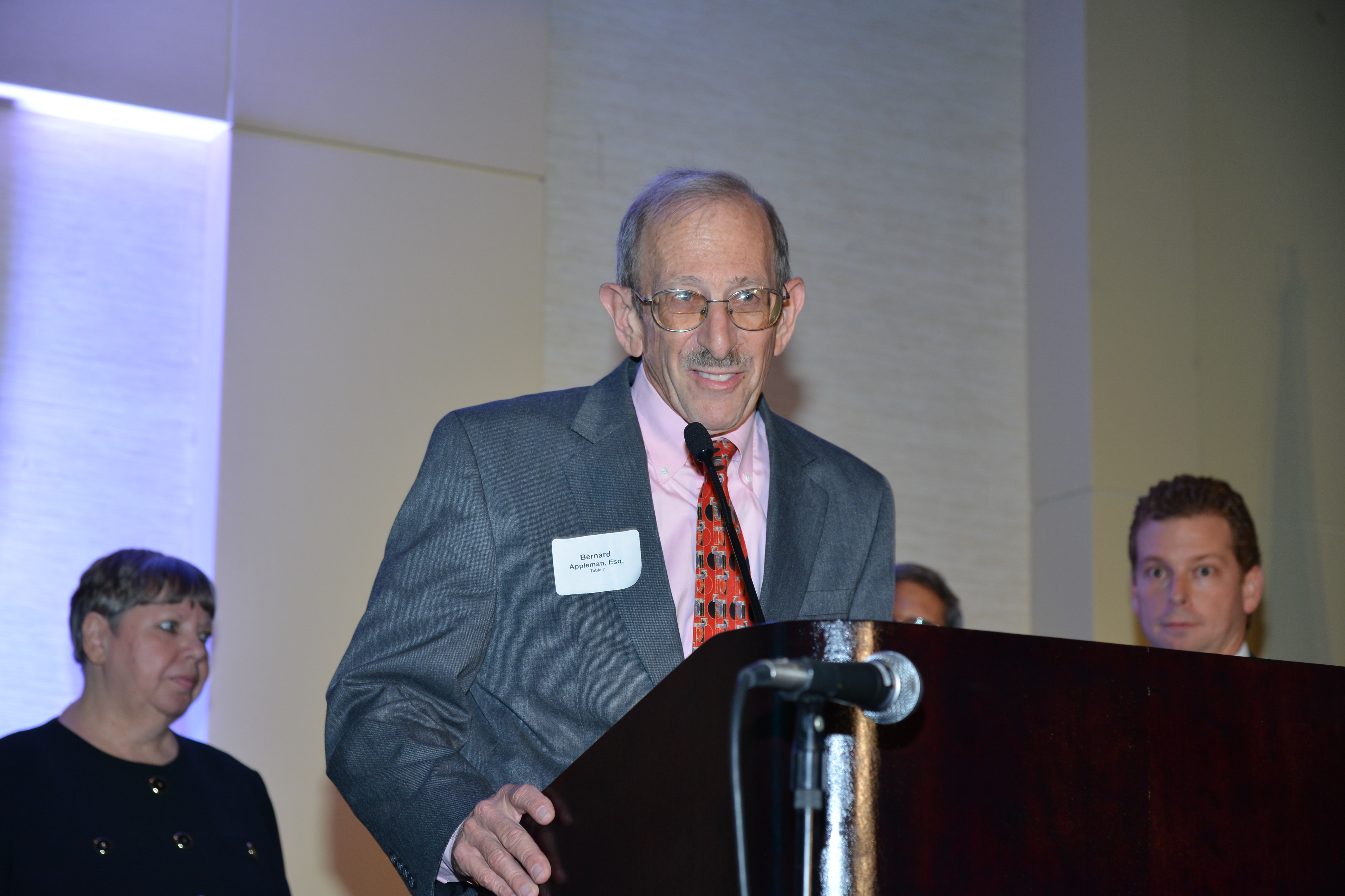 Spirit of Justice Award: Bernard Appleman, Esq.