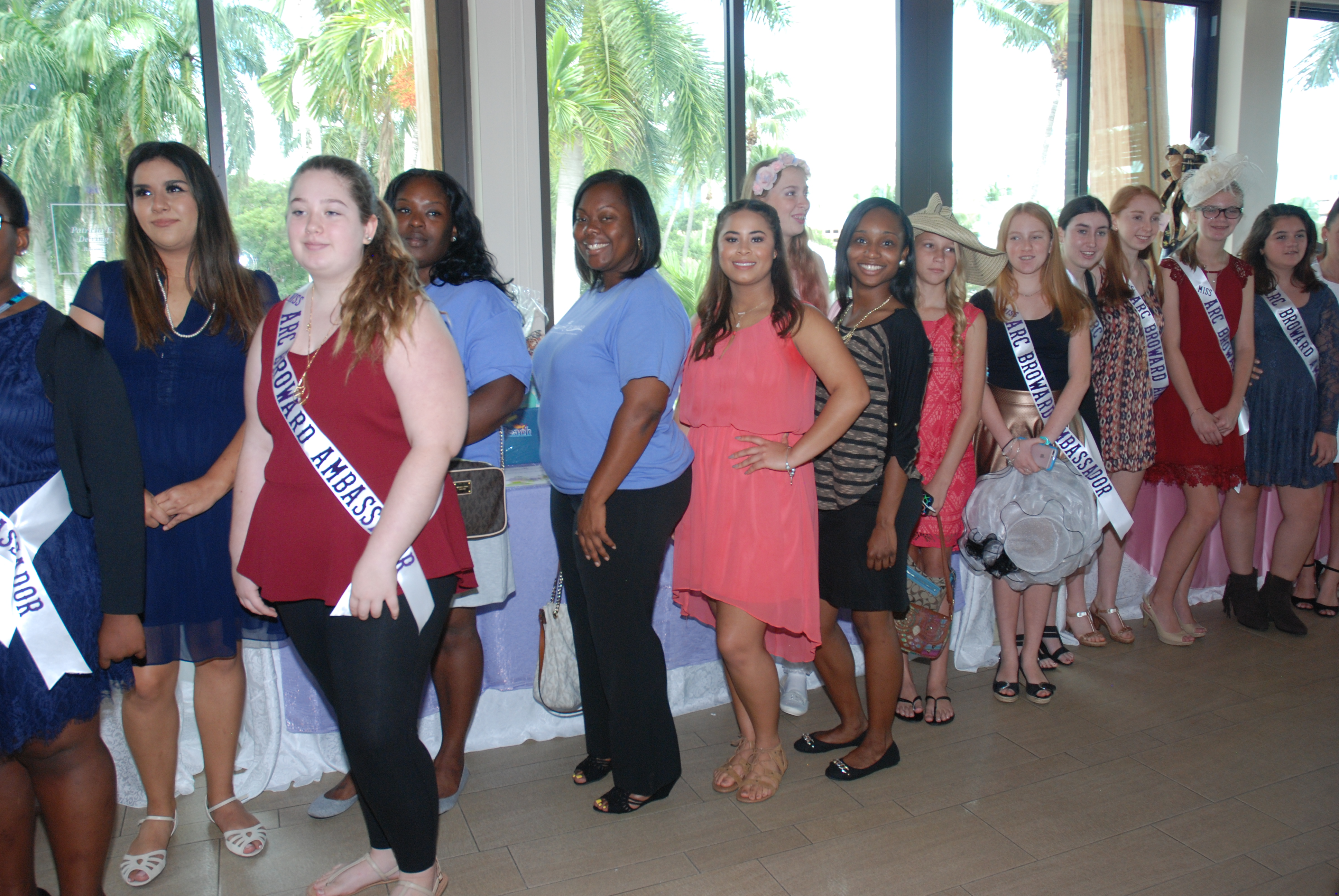 Miss ARC Broward Teen Ambassadors